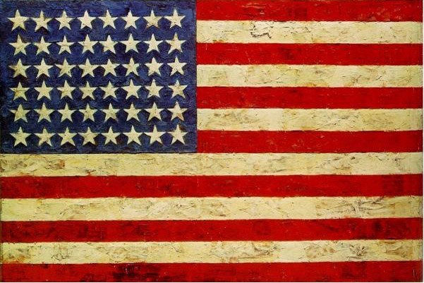 2011 Jasper Johns flags